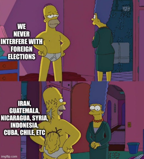 Interfere | image tagged in historical meme | made w/ Imgflip meme maker