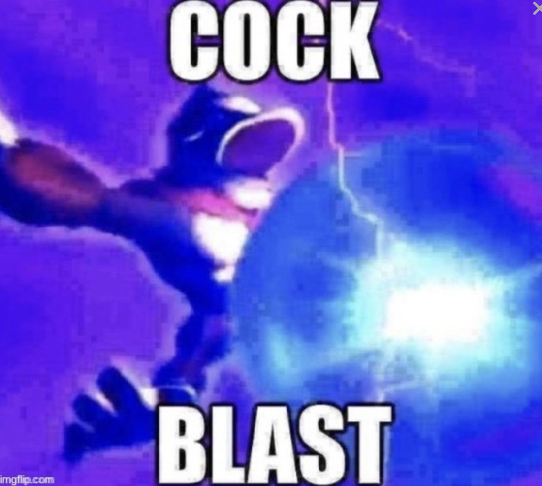 High Quality Cock blast Blank Meme Template