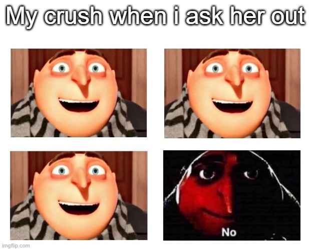 Image tagged in gru meme,funny,xd,why are you reading this - Imgflip