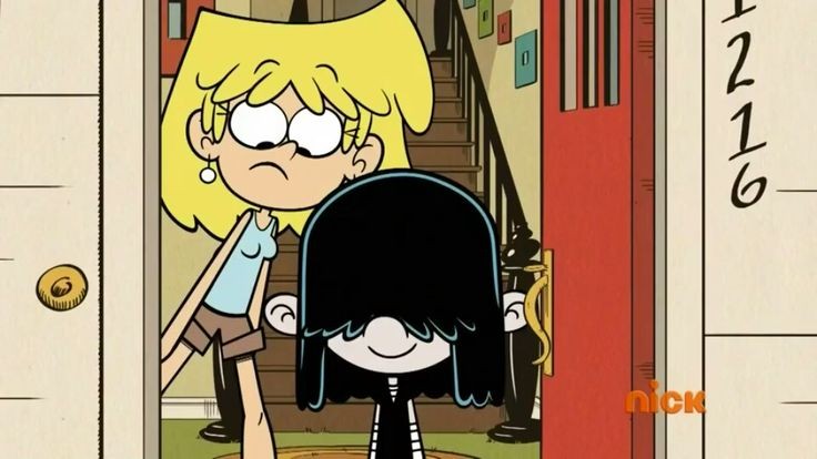 High Quality Lucy and Lori Loud Blank Meme Template