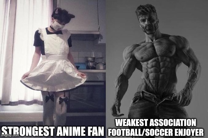 Free Fire is trash | STRONGEST ANIME FAN; WEAKEST ASSOCIATION FOOTBALL/SOCCER ENJOYER | made w/ Imgflip meme maker