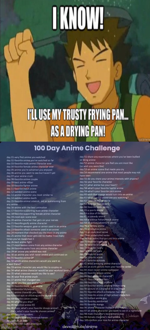 Day 3 | image tagged in 100 day anime challenge | made w/ Imgflip meme maker