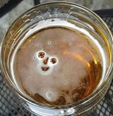 High Quality beer smile Blank Meme Template
