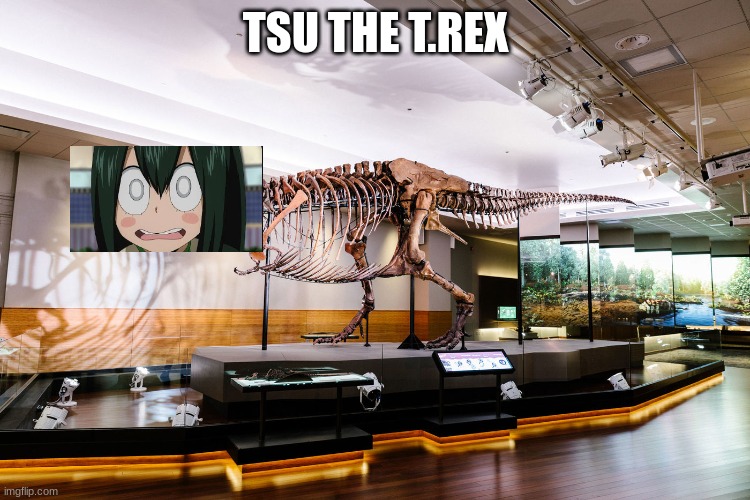the cheese touch | TSU THE T.REX | image tagged in i hate you,joe biden,t-rex,mha | made w/ Imgflip meme maker