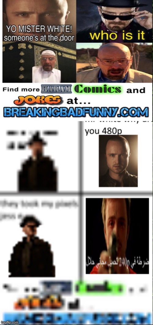 Go to breakingbadfunny.com for funny breaking bad comics | image tagged in unfunny,funny | made w/ Imgflip meme maker