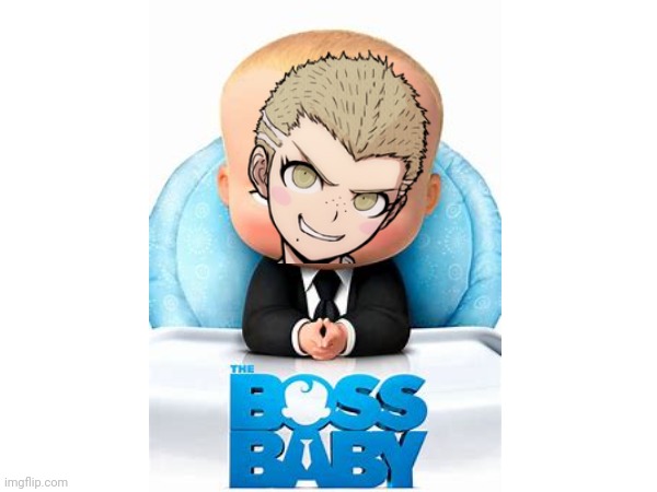 No comment. | image tagged in danganronpa,boss baby,oh wow are you actually reading these tags | made w/ Imgflip meme maker