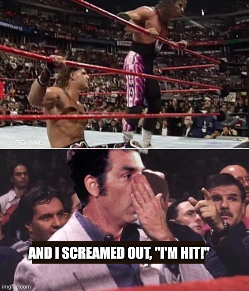 AND I SCREAMED OUT, "I'M HIT!" | made w/ Imgflip meme maker