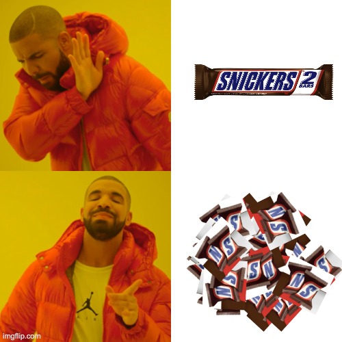 Its healthier | image tagged in memes,drake hotline bling,halloween,relatable,1st world problems,sus | made w/ Imgflip meme maker