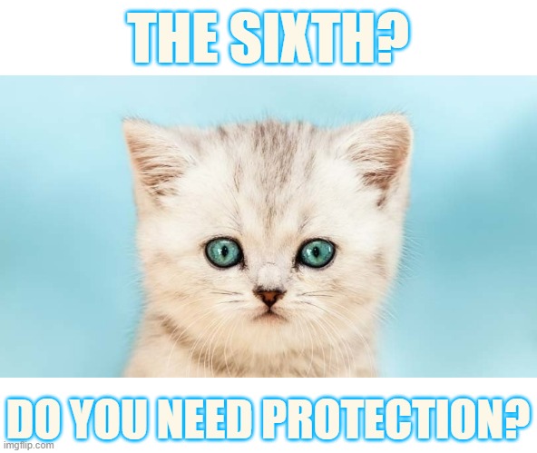 THE SIXTH? DO YOU NEED PROTECTION? | made w/ Imgflip meme maker