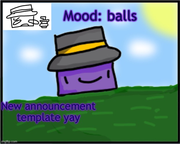 Neons Mafia template | Mood: balls; New announcement template yay | image tagged in neons mafia template | made w/ Imgflip meme maker