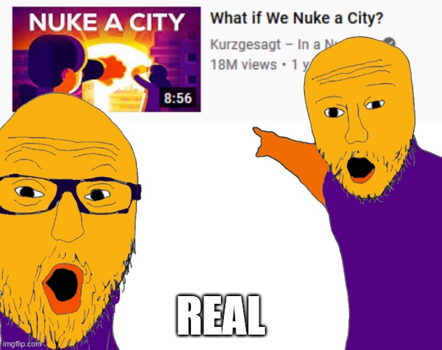 why | REAL | image tagged in in a nutshell,why,bruh,no,nuke,logic | made w/ Imgflip meme maker