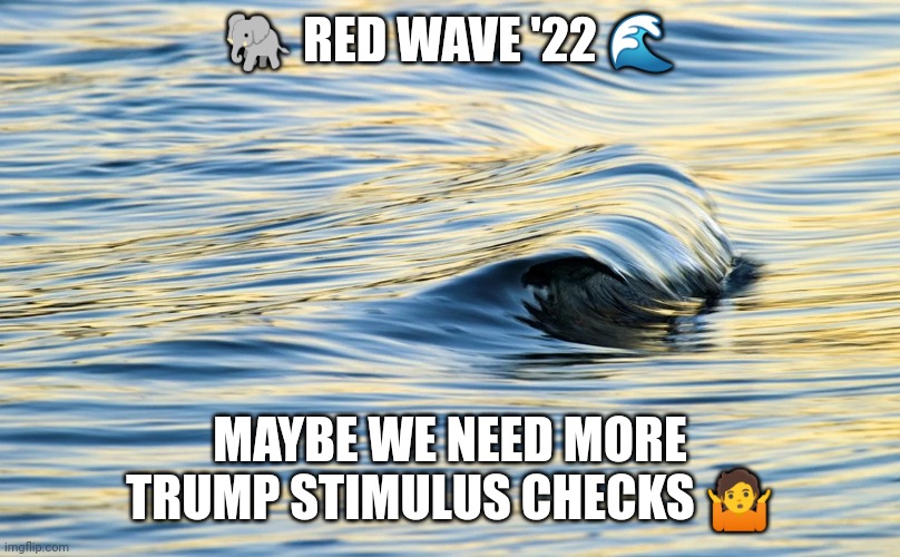 Red Wave '22 stimulus Imgflip