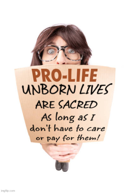 Pro-Lifers/Anti-Abortionists. They also love to dictate group dinners ... But skip out when it comes time for them to help pay. | image tagged in aborton,pro-life,pro-choice,losing your rights as a woman,my way or the highway,roe v wade | made w/ Imgflip meme maker