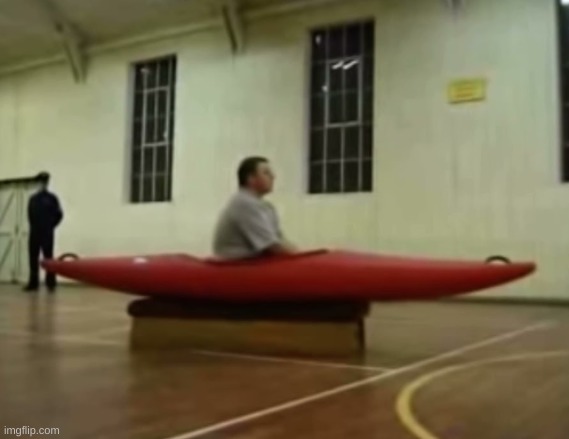His reward is the Canoe | made w/ Imgflip meme maker