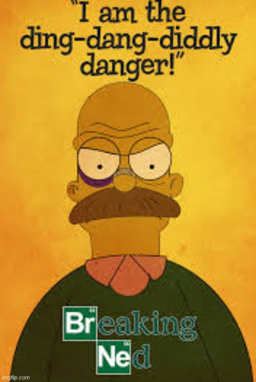 image tagged in breaking bad,the simpsons | made w/ Imgflip meme maker