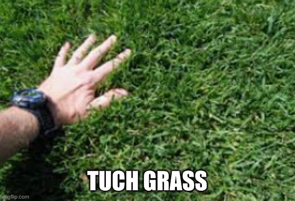 TUCH GRASS | made w/ Imgflip meme maker