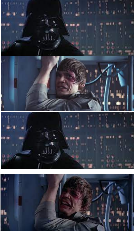 dad joke vader Blank Meme Template