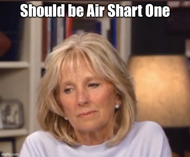 Jill Biden meme | Should be Air Shart One | image tagged in jill biden meme | made w/ Imgflip meme maker