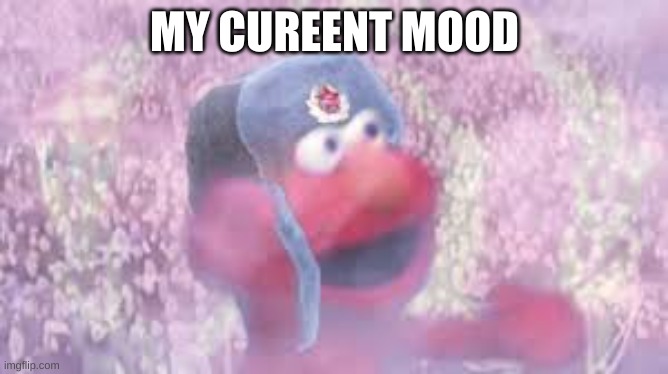 comrade elmo | MY CURRENT MOOD | image tagged in comrade elmo | made w/ Imgflip meme maker