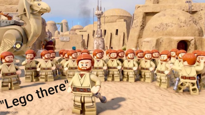 Obi Wan Kenobi Lego | image tagged in obi wan kenobi lego | made w/ Imgflip meme maker