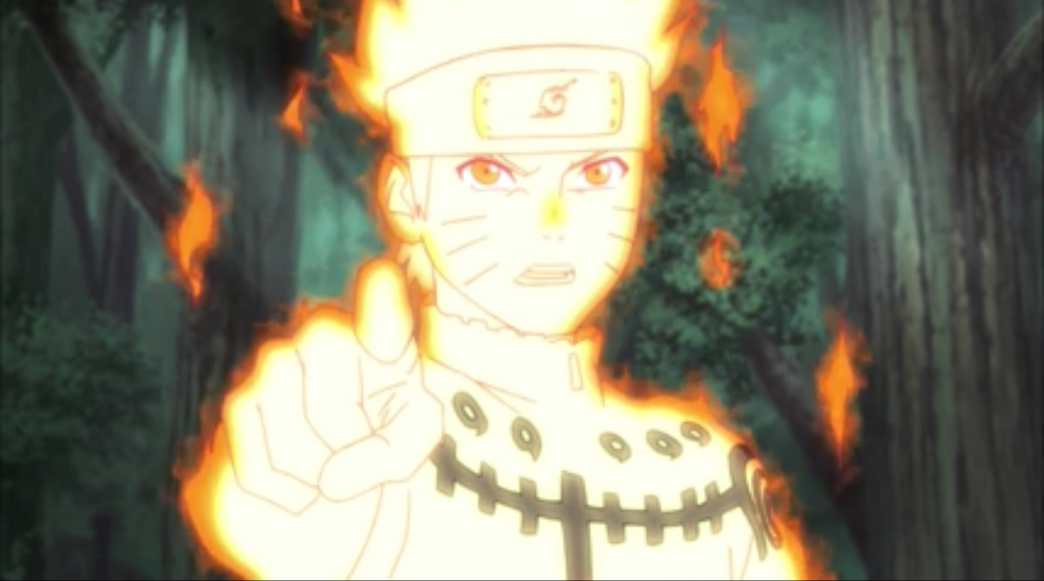 High Quality Naruto point Blank Meme Template