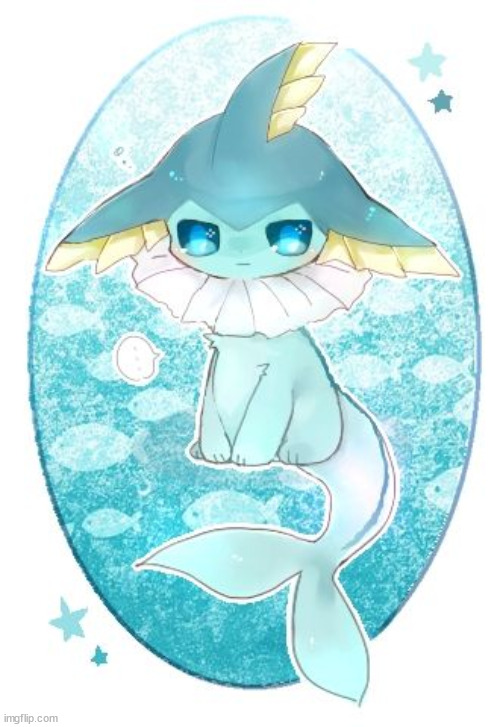 sad vaporeon | image tagged in sad vaporeon | made w/ Imgflip meme maker