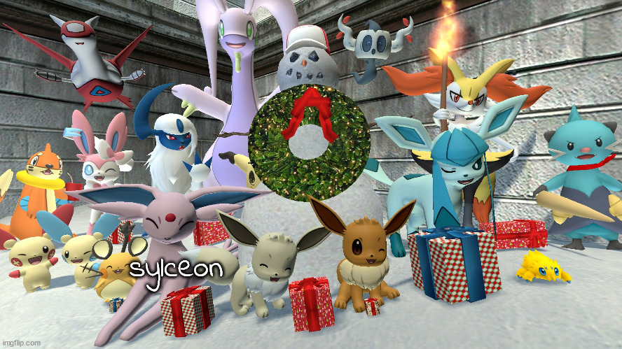 add yoself because it  almost chistmas | sylceon | made w/ Imgflip meme maker