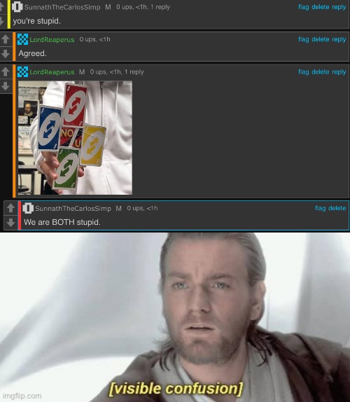 I love it when arguments end like this | image tagged in visible confusion | made w/ Imgflip meme maker