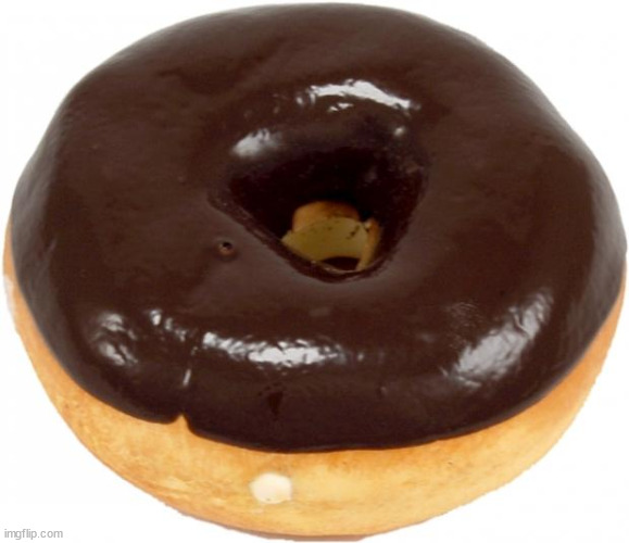 chocolate doughnut | image tagged in chocolate doughnut | made w/ Imgflip meme maker