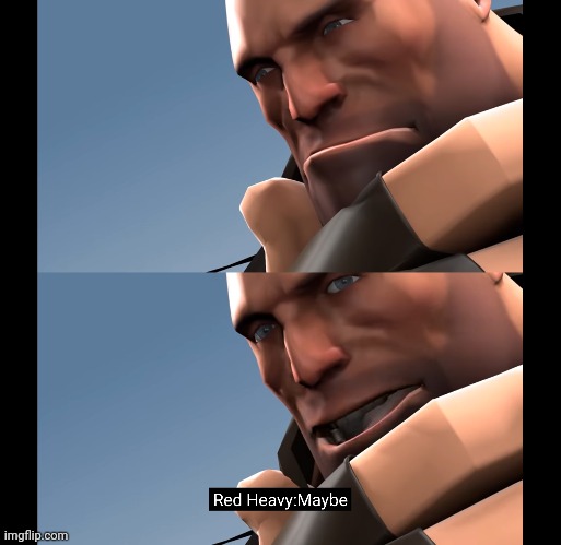 RedHeavy Maybe Blank Meme Template