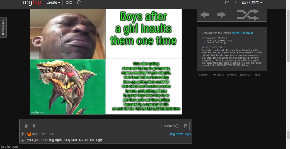 made w/ Imgflip meme maker