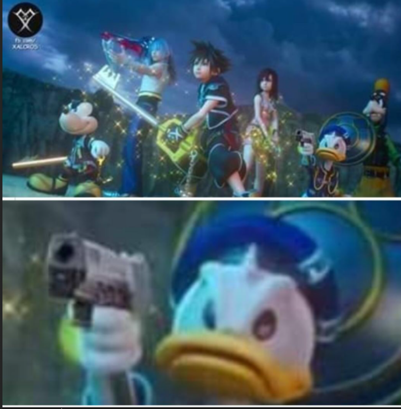 Kingdom Hearts Donald Zoom Blank Meme Template