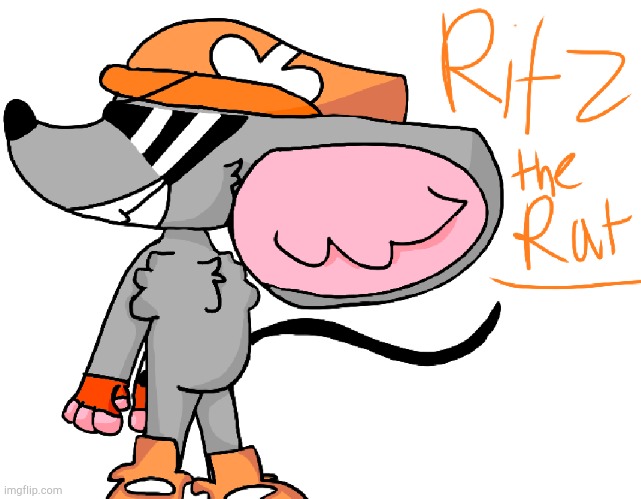 I drew Ritz the Rat. | made w/ Imgflip meme maker