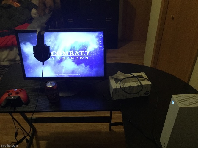 Rate the new setup(also Kleenex are for nose-blowing) | made w/ Imgflip meme maker