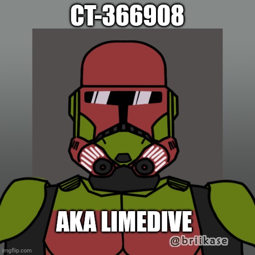 Another Clone Original Character | CT-366908; AKA LIMEDIVE | image tagged in clone trooper,original character,pilot | made w/ Imgflip meme maker