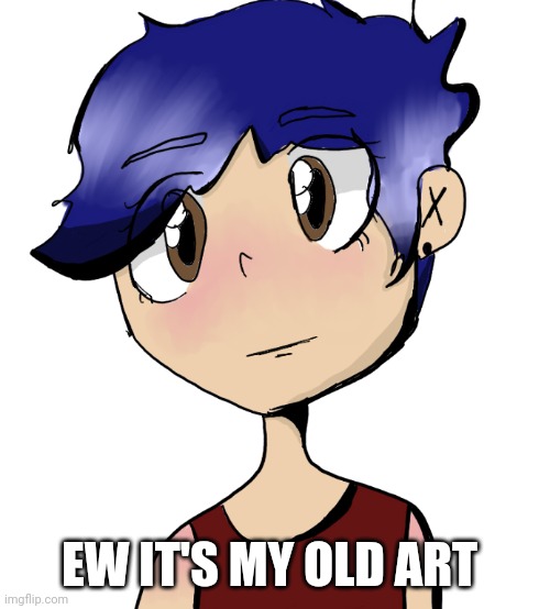 summer honu | EW IT'S MY OLD ART | image tagged in summer honu | made w/ Imgflip meme maker