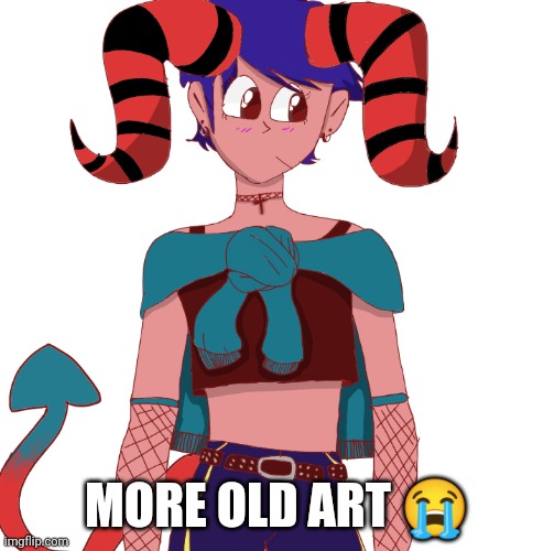 demon honu | MORE OLD ART 😭 | image tagged in demon honu | made w/ Imgflip meme maker