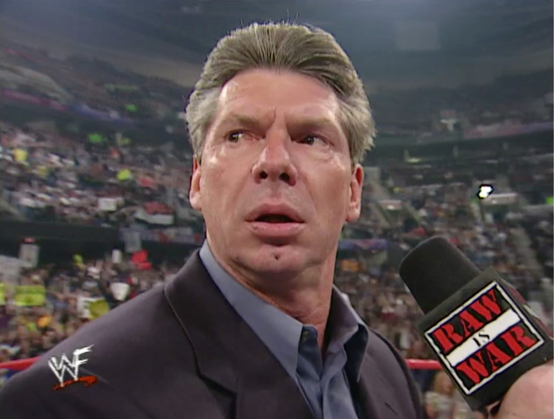 Nervous Vince McMahon Blank Meme Template