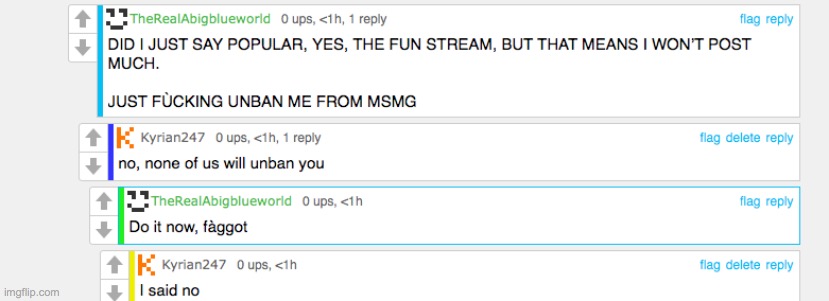 dumbarse forcing me to unban them | made w/ Imgflip meme maker