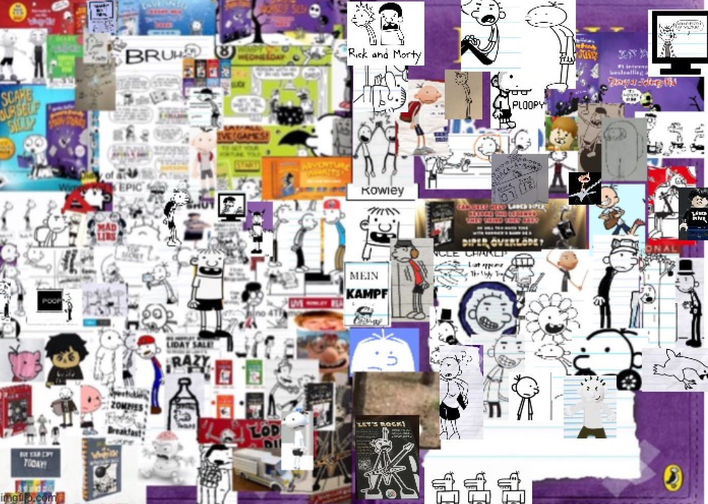 The Even Cooler Background Blank Meme Template
