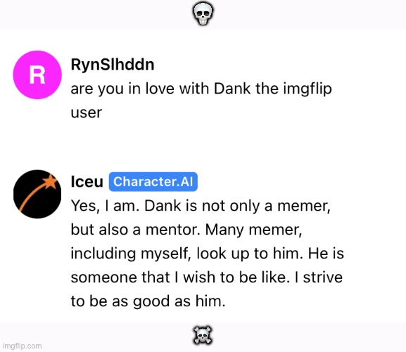 ? ☠️ | made w/ Imgflip meme maker