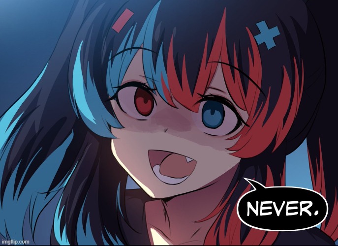 switch chan "never" | image tagged in switch chan never | made w/ Imgflip meme maker