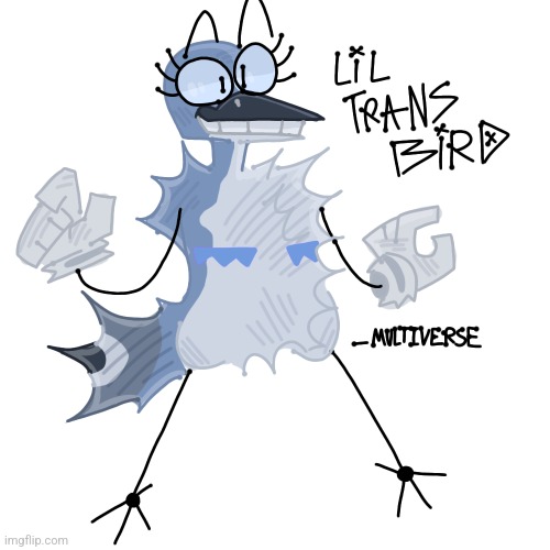 Lil trans bird | made w/ Imgflip meme maker