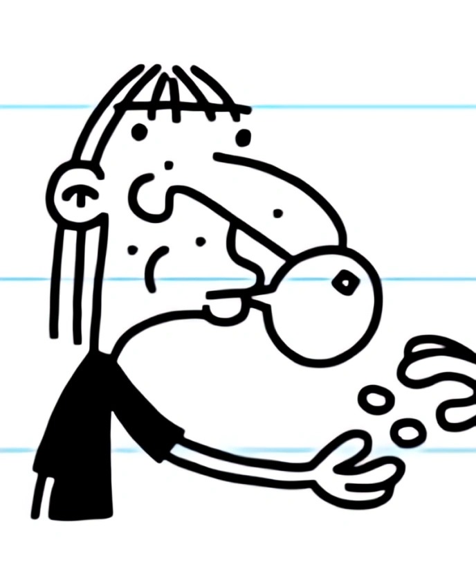 High Quality Ricky Fisher (Diary of a Wimpy Kid) Blank Meme Template