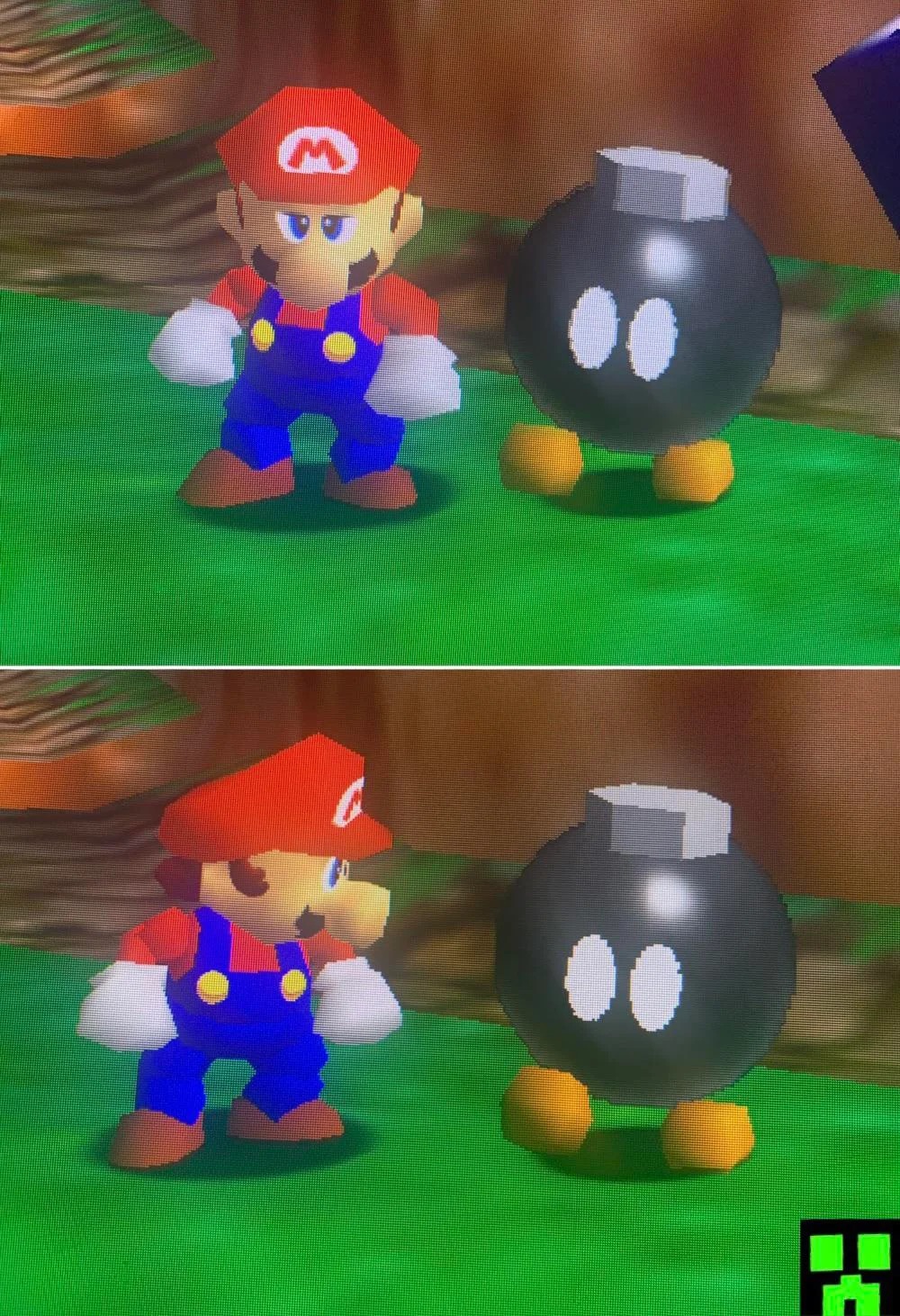 Mario bomb Blank Meme Template