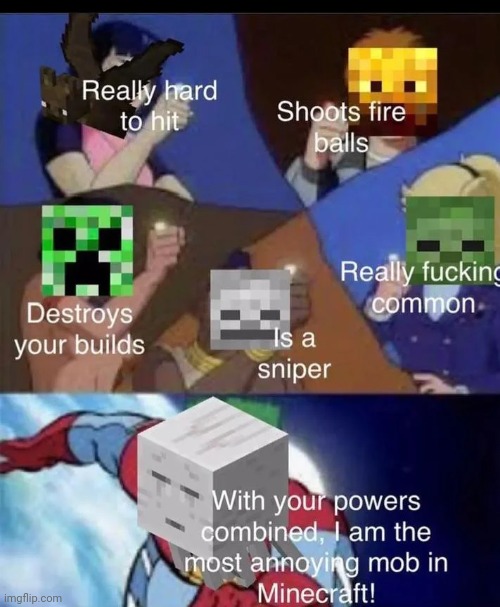 Captain Painet | image tagged in memes,minecraft,ghast,minecraft memes | made w/ Imgflip meme maker