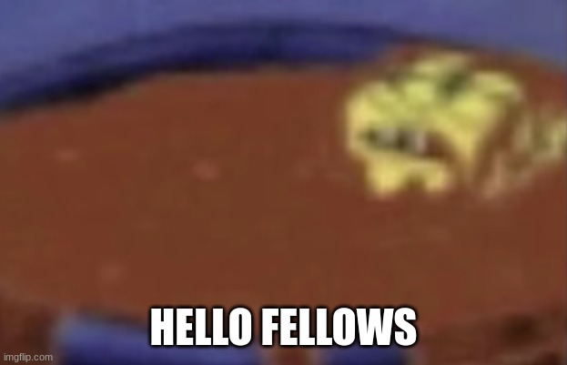 literal shitpost | HELLO FELLOWS | image tagged in literal shitpost | made w/ Imgflip meme maker