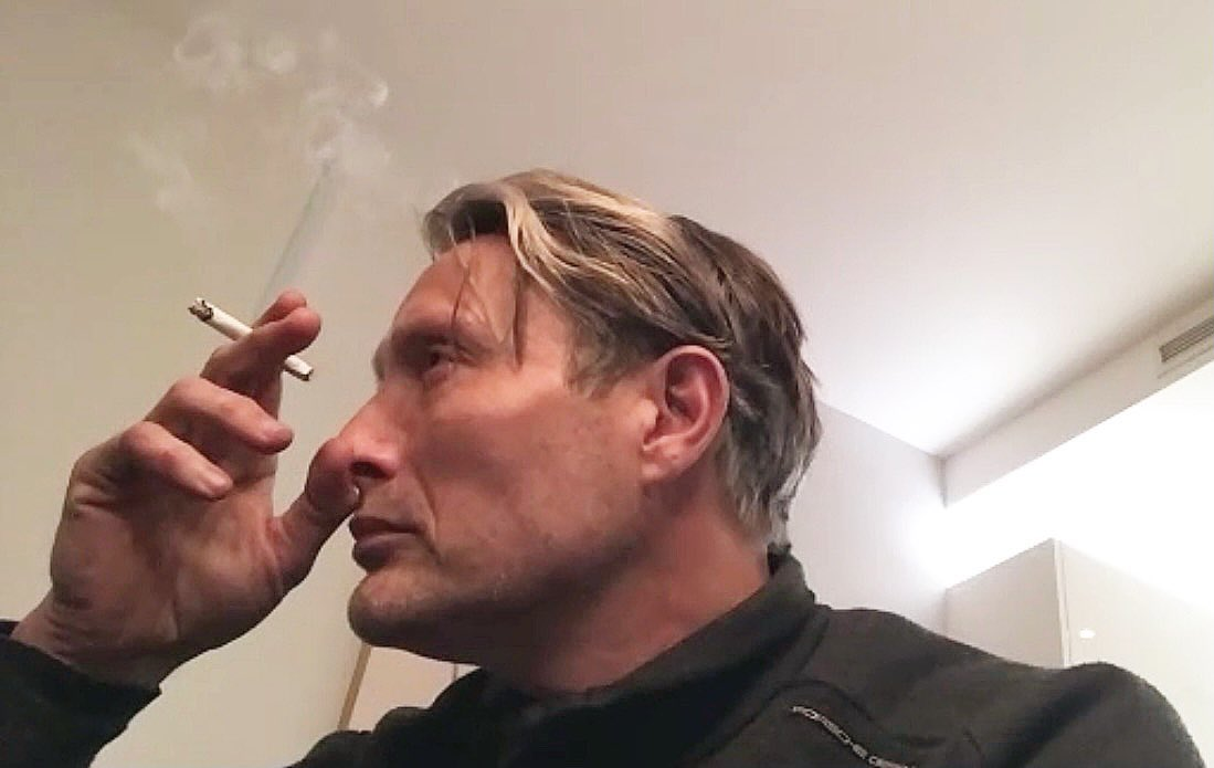 Mads Mikkelsen Literature Blank Meme Template