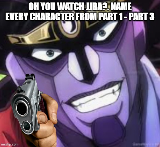 Star Platinum is Giga Chad - Imgflip