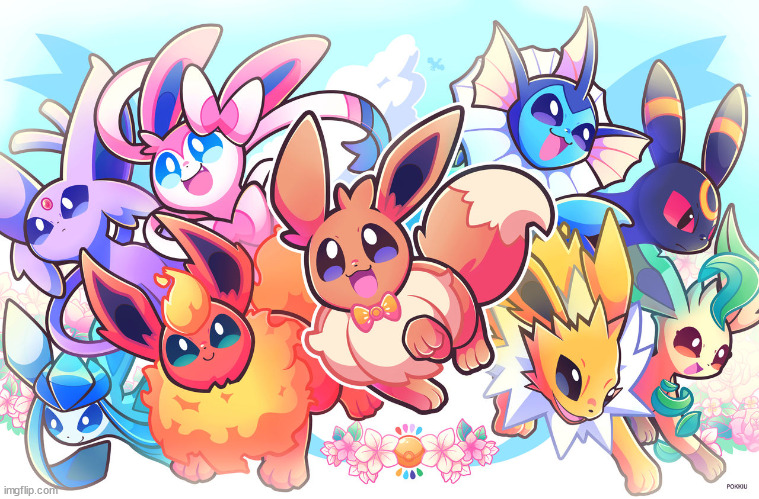 you see the eeveelution squad outside training, wdyd? | image tagged in no killing them,they are all female,no erp,no joke ocs,they all have different personalitys,no op ocs exept mine | made w/ Imgflip meme maker